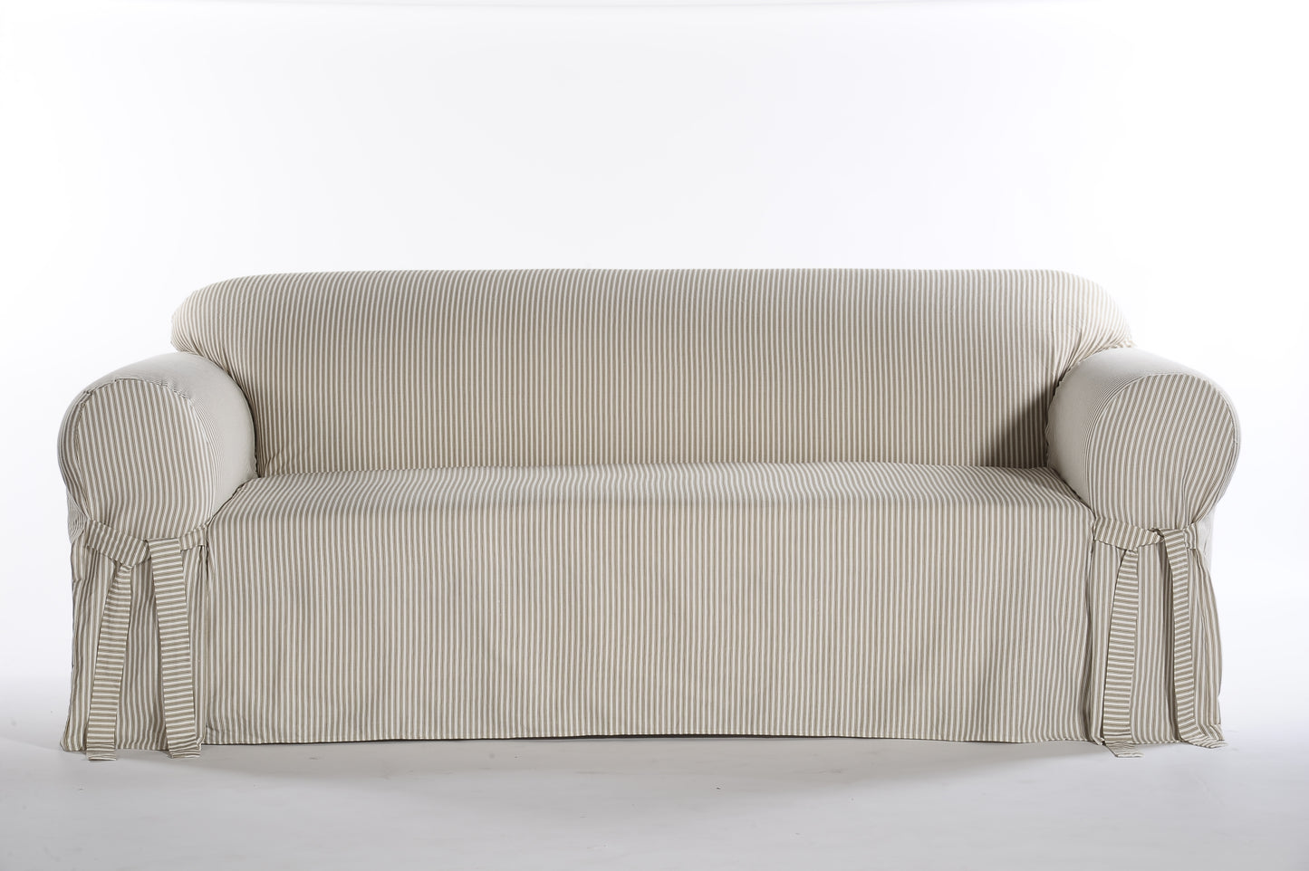 Stripe Ticking One-Piece Slipcover