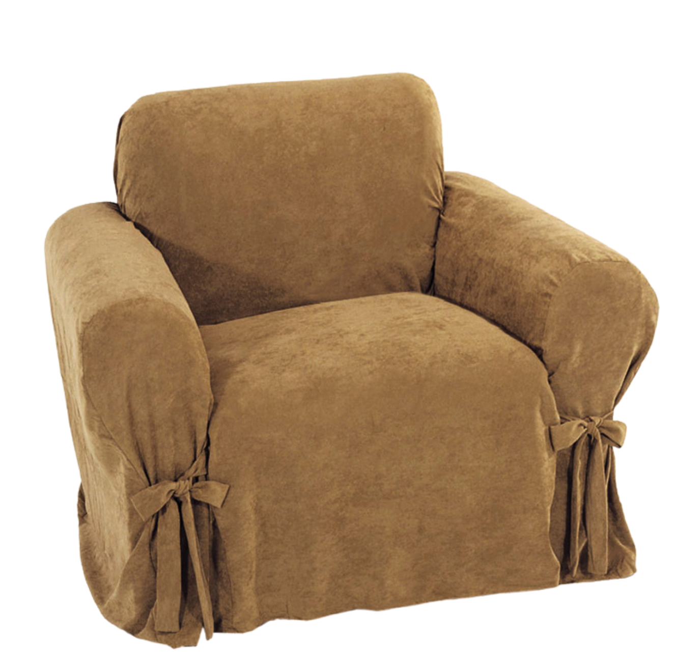Micro Suede One-Piece Slipcover