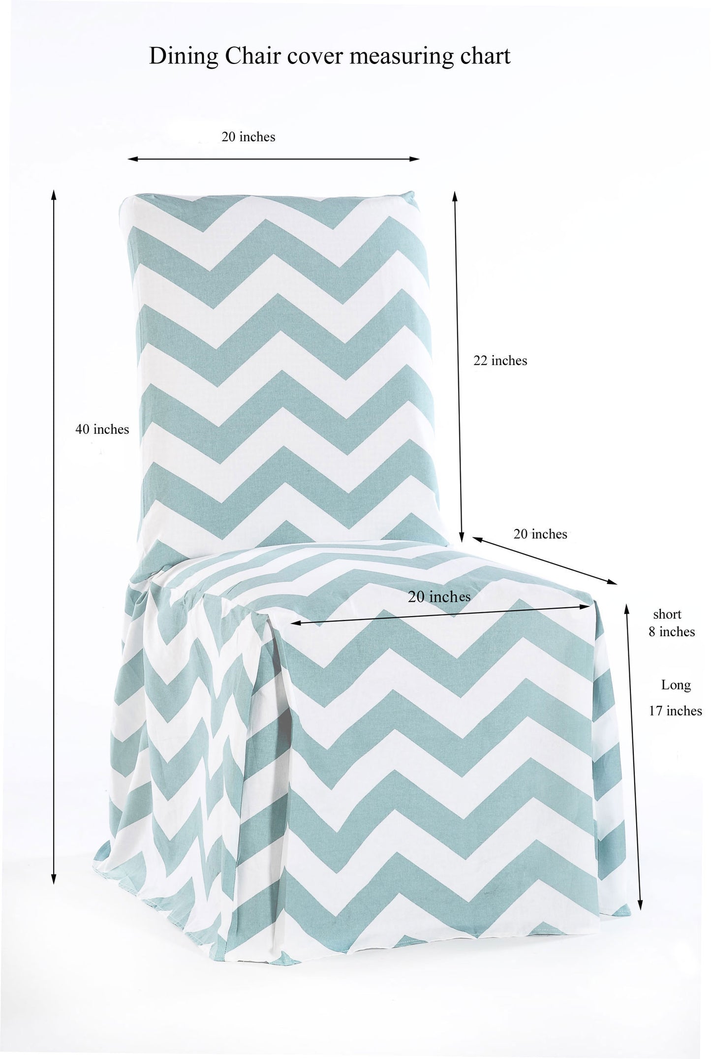 Ottoman Dining Chair Slipcover