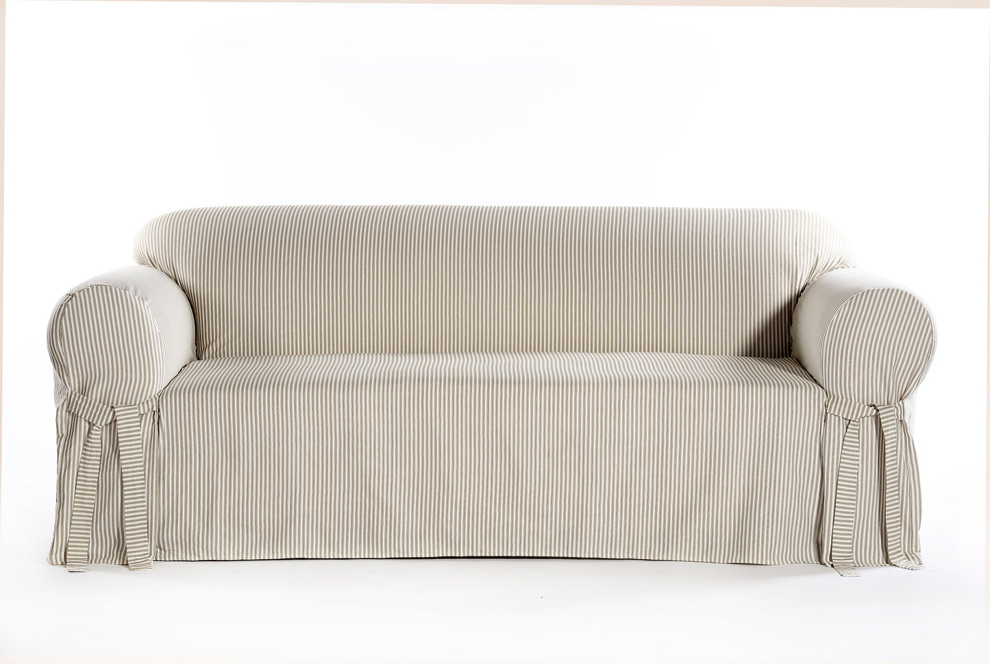 Stripe Ticking One-Piece Slipcover
