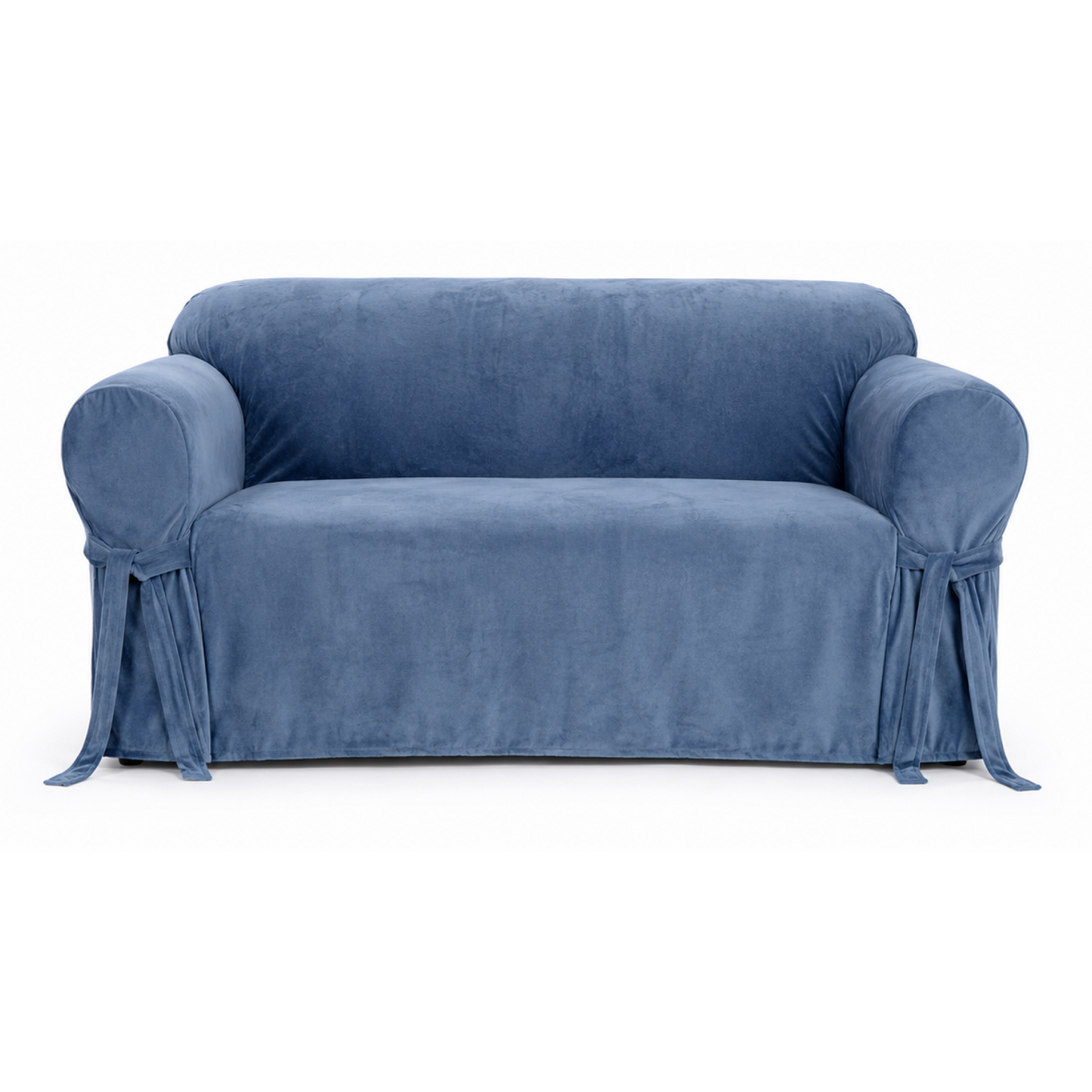 Velvet One-Piece Sofa Slipcover