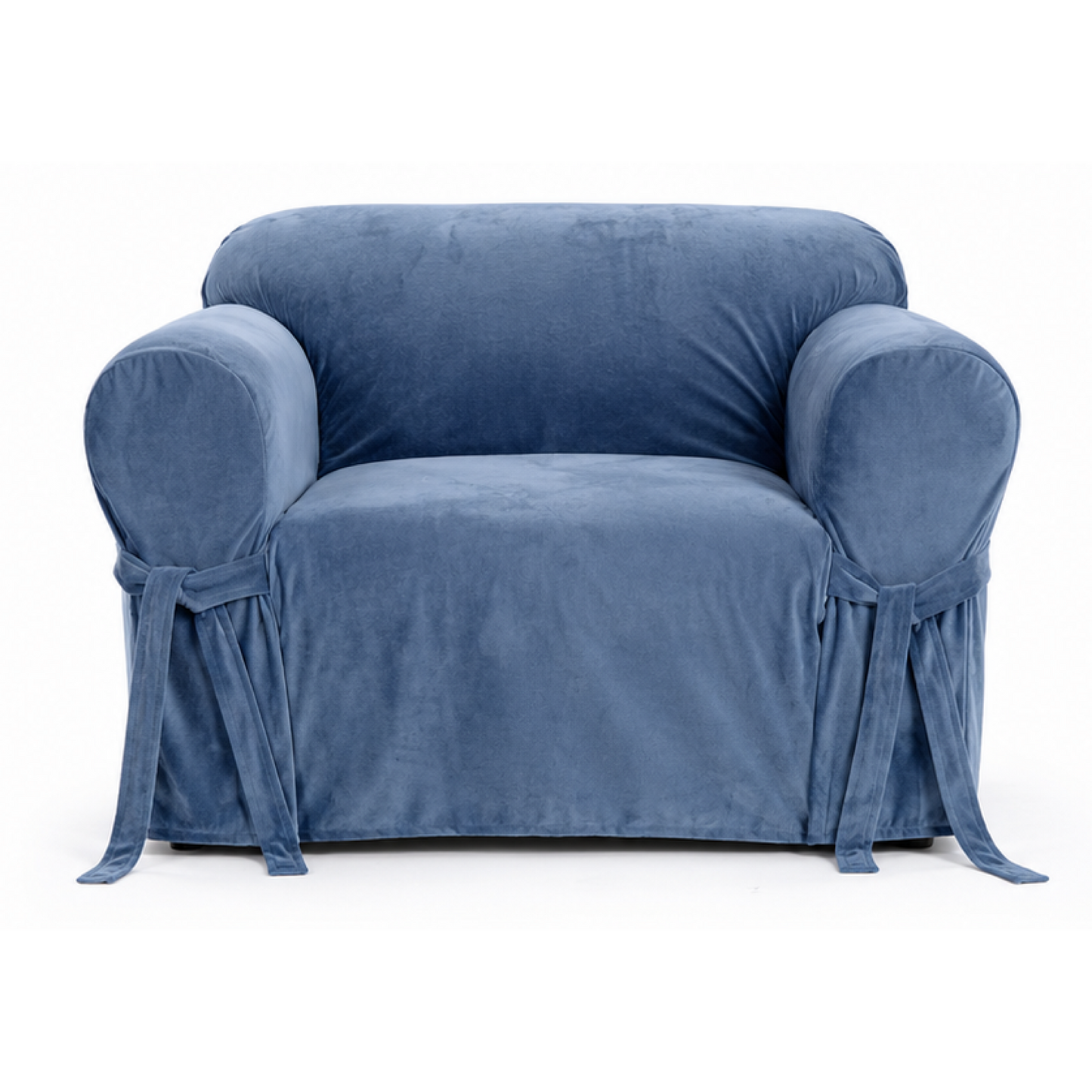 Velvet One-Piece Sofa Slipcover