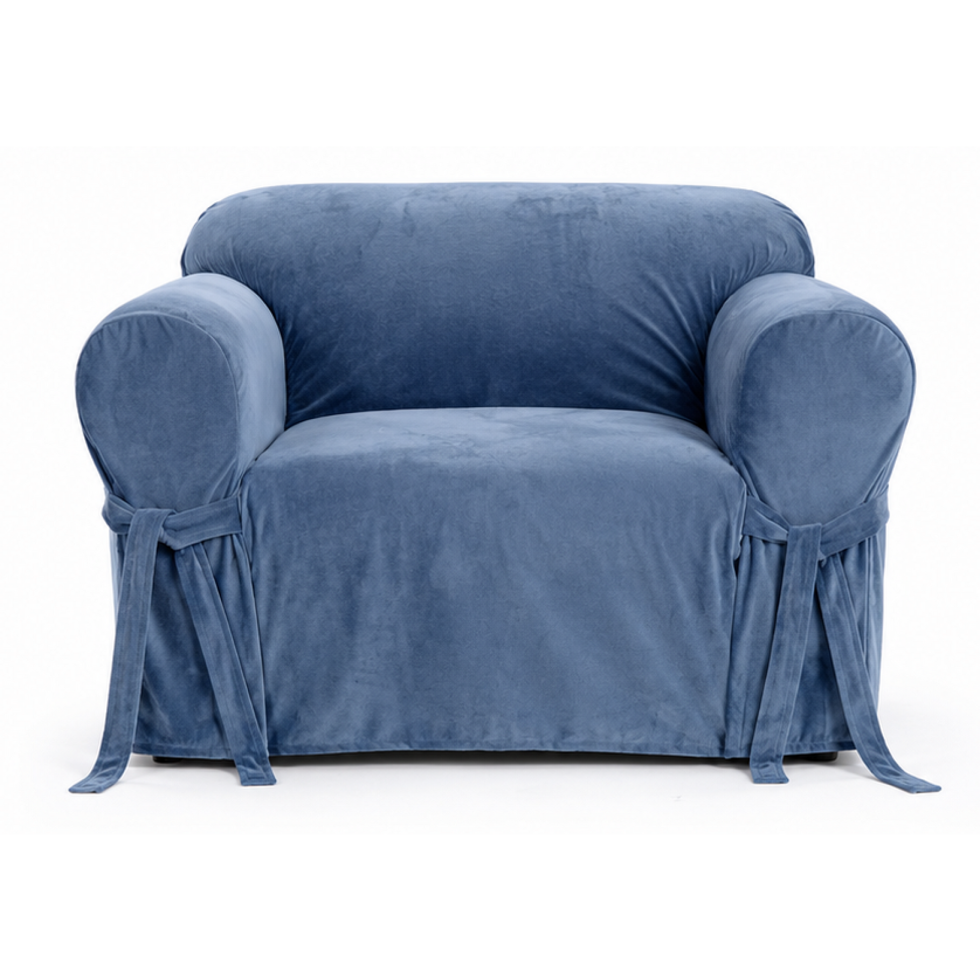 Velvet One-Piece Sofa Slipcover