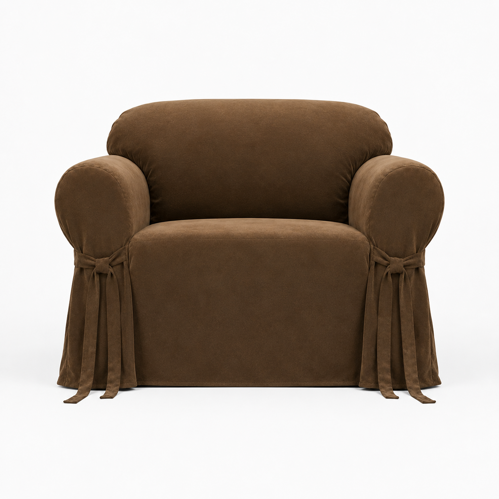Velvet One-Piece Sofa Slipcover