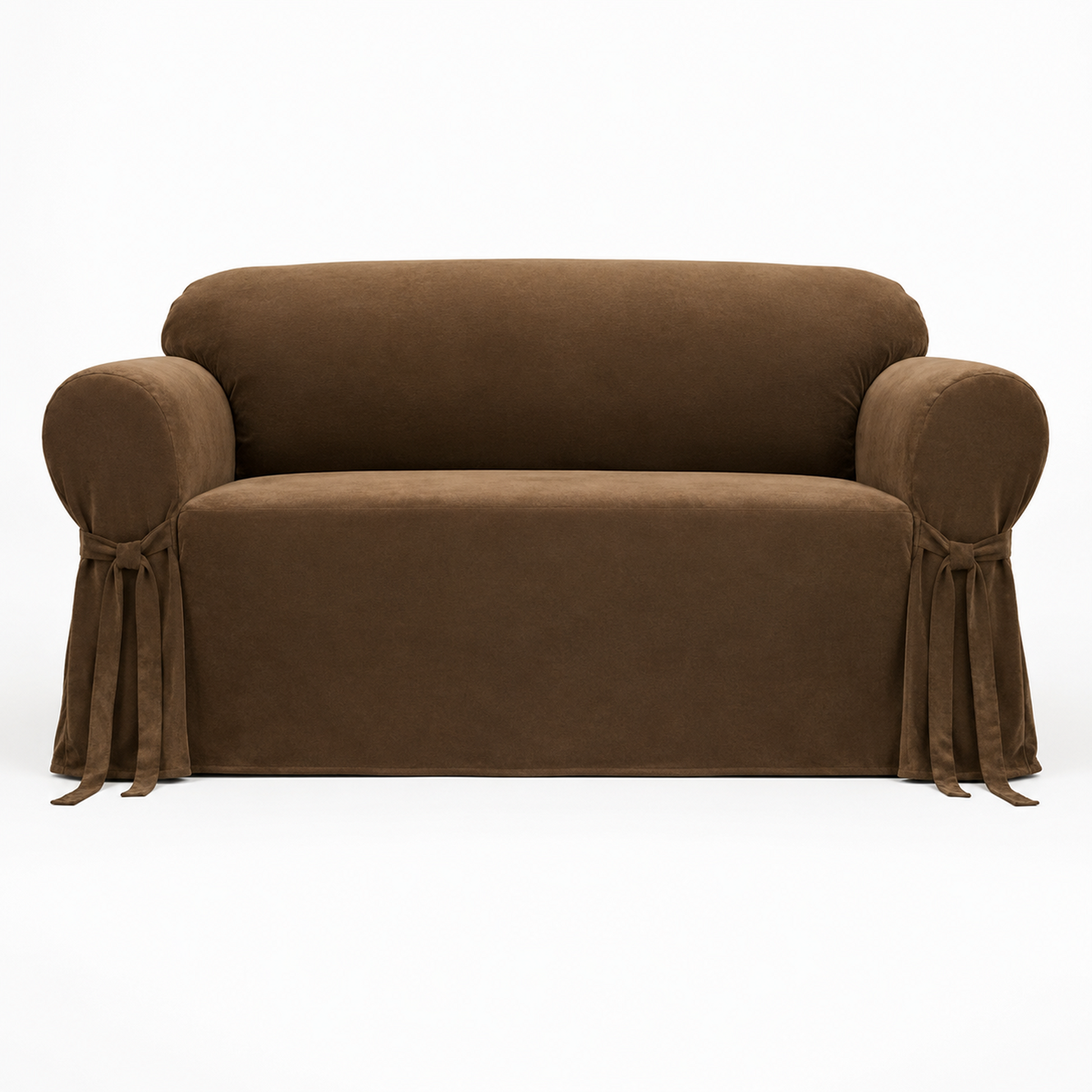 Velvet One-Piece Sofa Slipcover