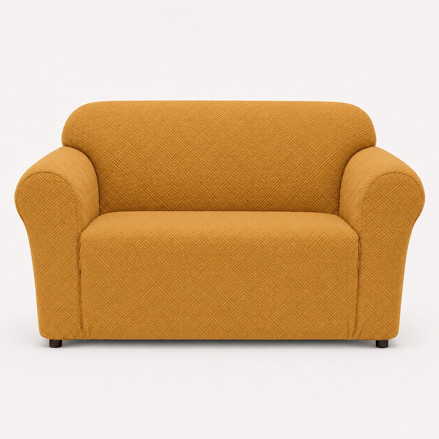 Double Diamond One-Piece Chair Stretch Slipcover