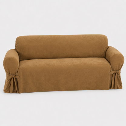 Micro Suede One-Piece Slipcover