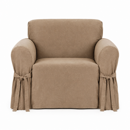 Matelassé One-Piece Slipcover