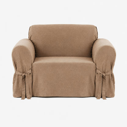 Matelassé One-Piece Slipcover