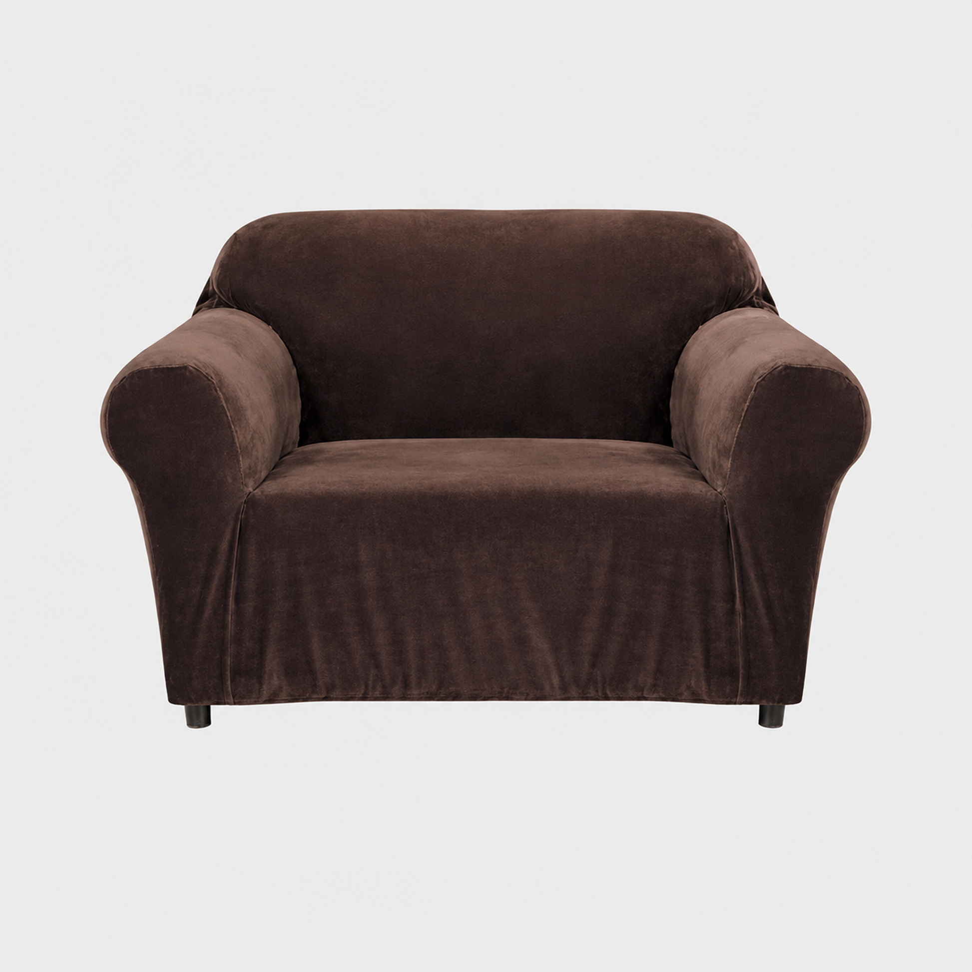 Mini Cord One-Piece Chair Stretch Slipcover
