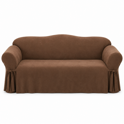 Micro Suede One-Piece Slipcover