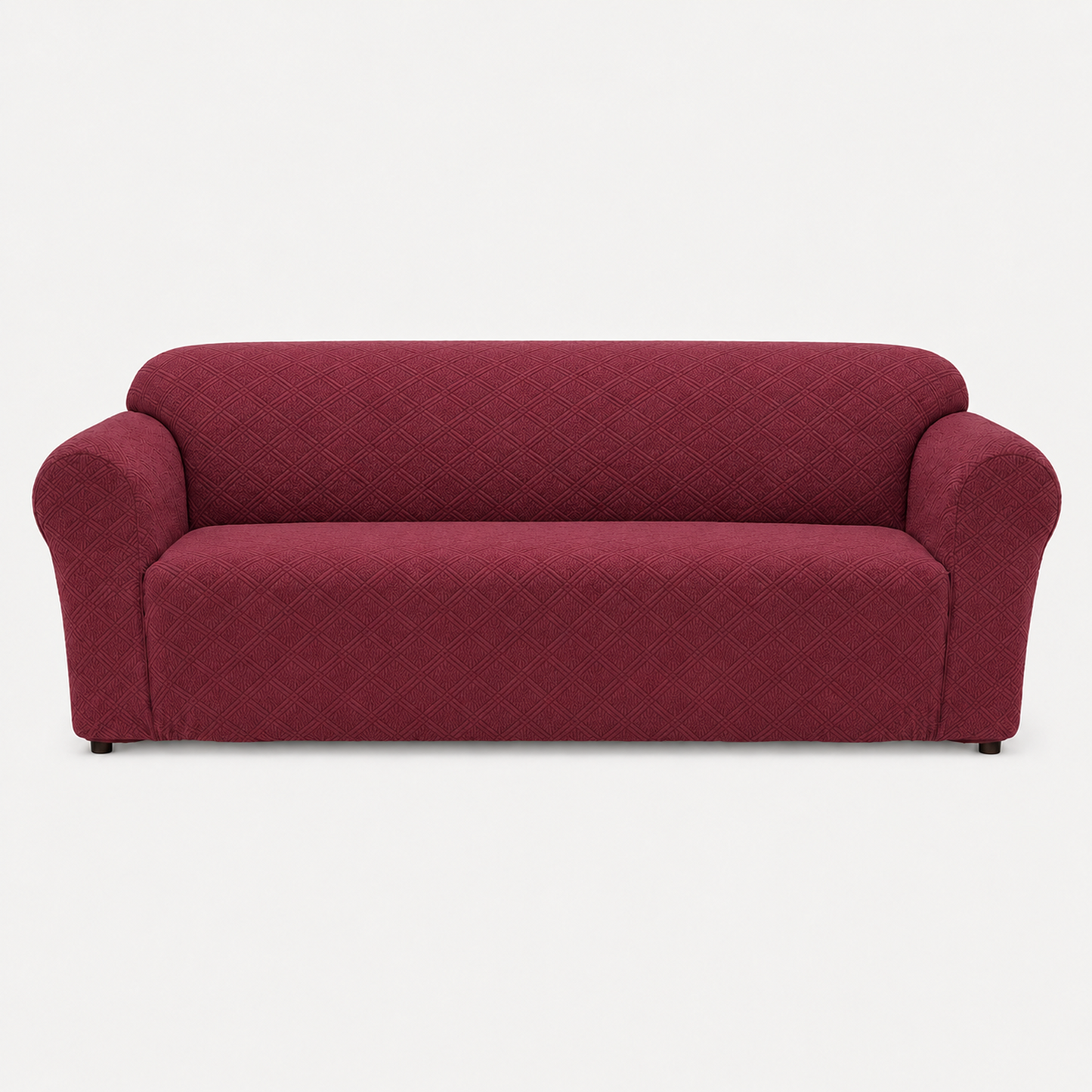 Double Diamond One-Piece Chair Stretch Slipcover