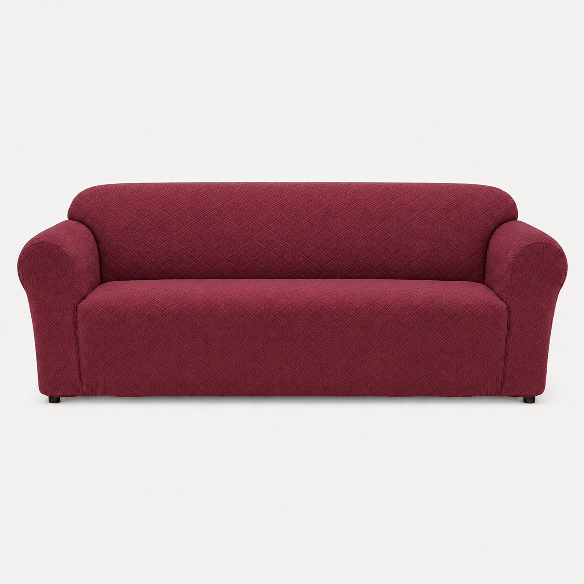 Double Diamond One-Piece Chair Stretch Slipcover