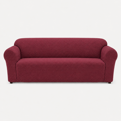 Double Diamond One-Piece Chair Stretch Slipcover