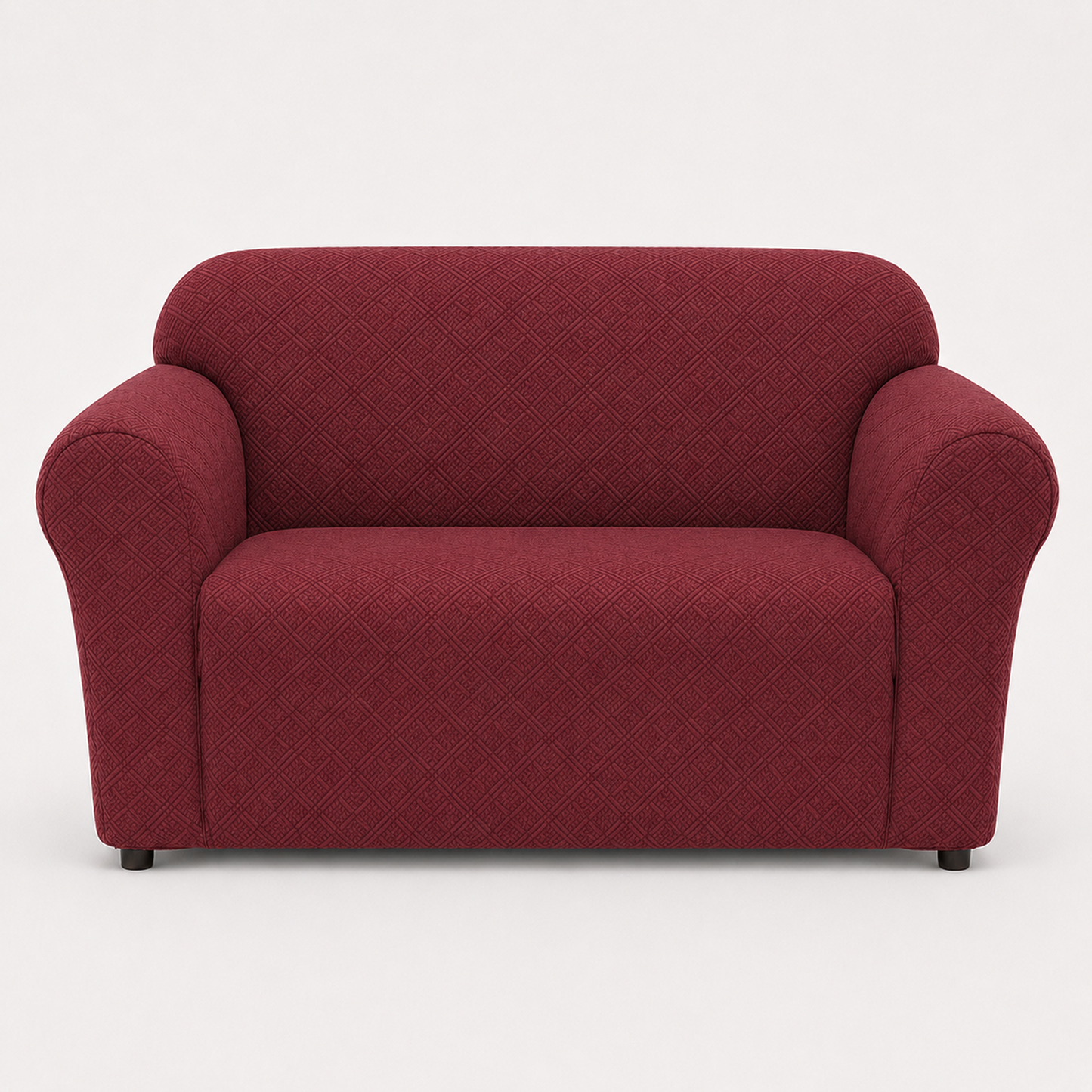 Double Diamond One-Piece Chair Stretch Slipcover
