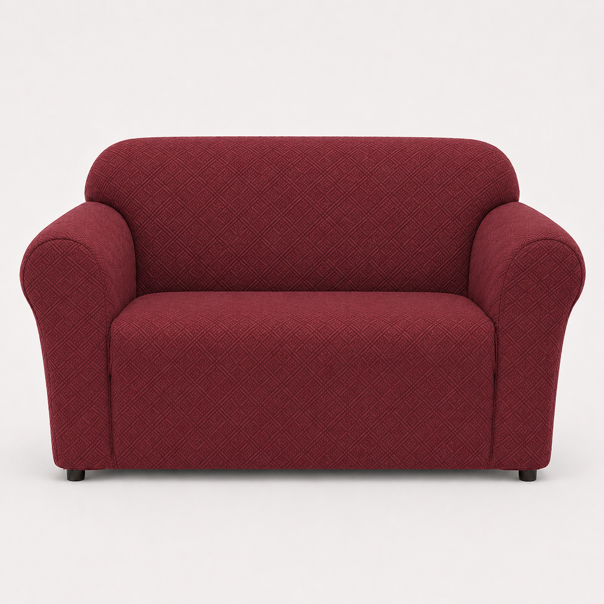 Double Diamond One-Piece Chair Stretch Slipcover