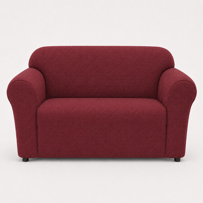 Double Diamond One-Piece Chair Stretch Slipcover