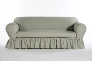 Washed Cotton Duck 2 Piece Sofa