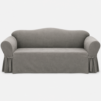 Micro Suede One-Piece Slipcover