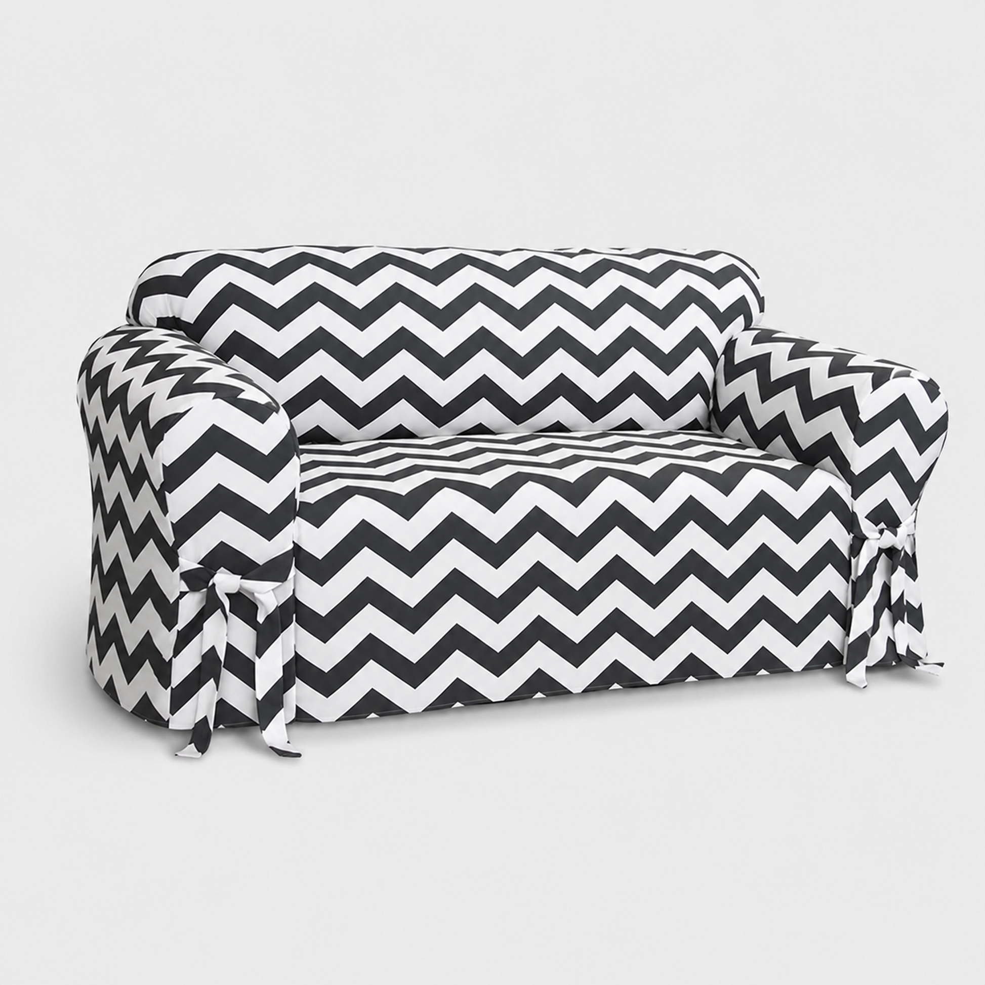 Chevron One-Piece Slipcover