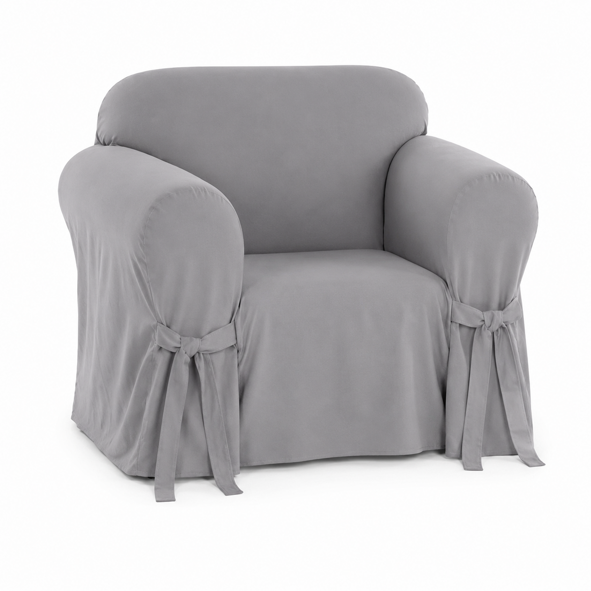 Cotton Duck One-Piece Slipcover