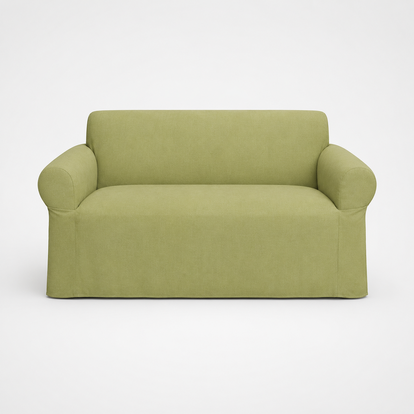Micro Suede One-Piece Stretch Sofa Slipcover
