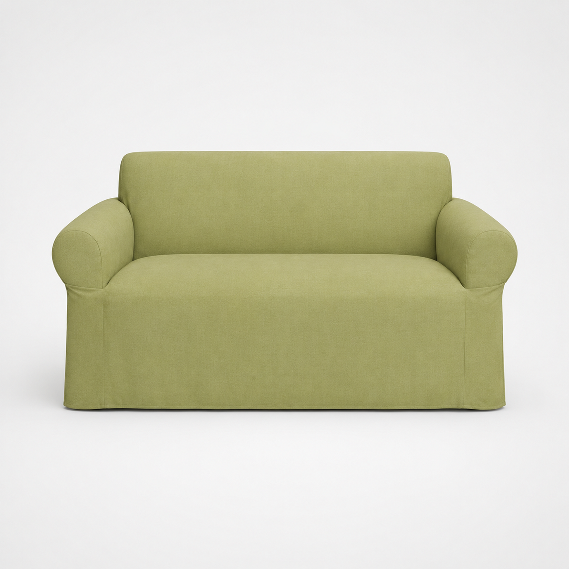 Micro Suede One-Piece Stretch Sofa Slipcover