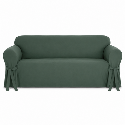 Cotton Duck One-Piece Slipcover