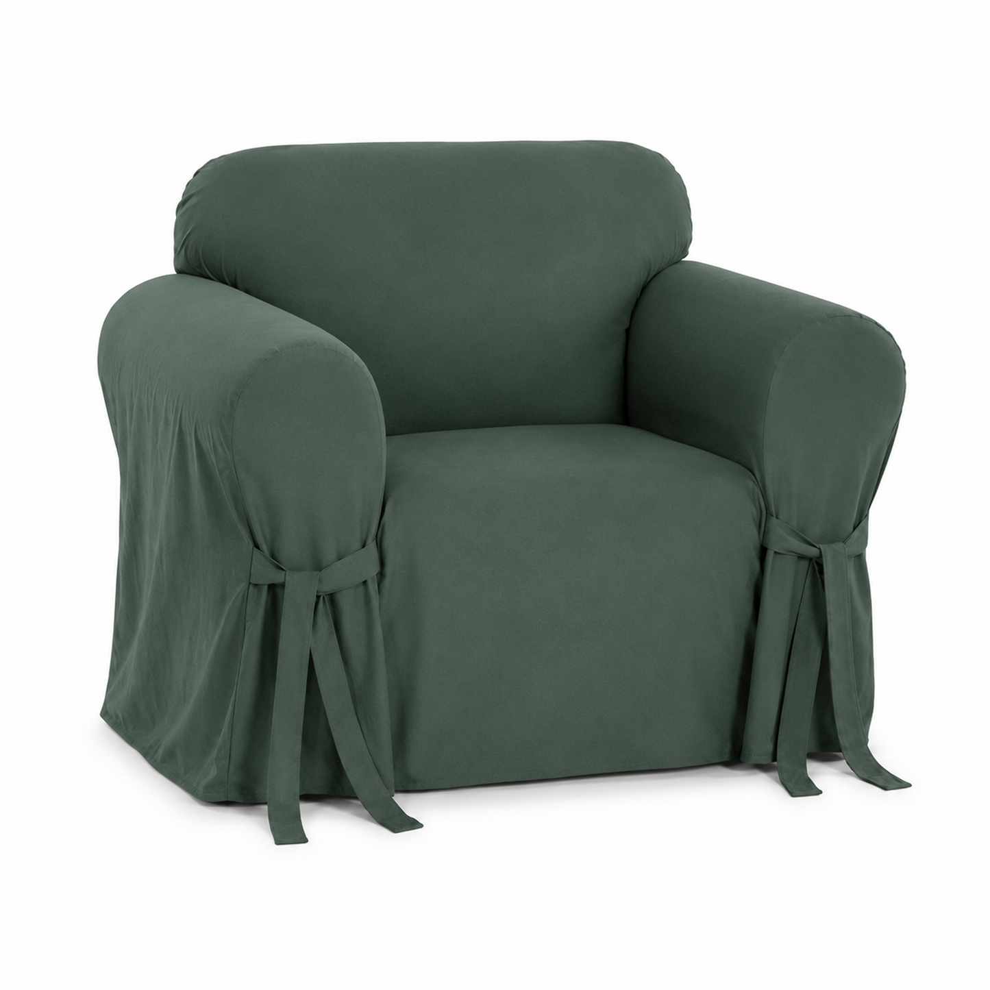 Cotton Duck One-Piece Slipcover