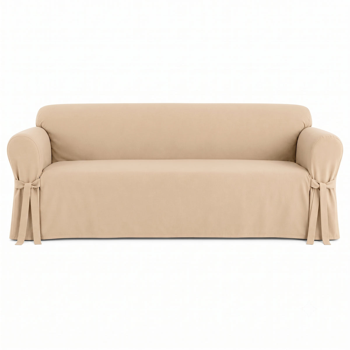 Cotton Duck One-Piece Slipcover