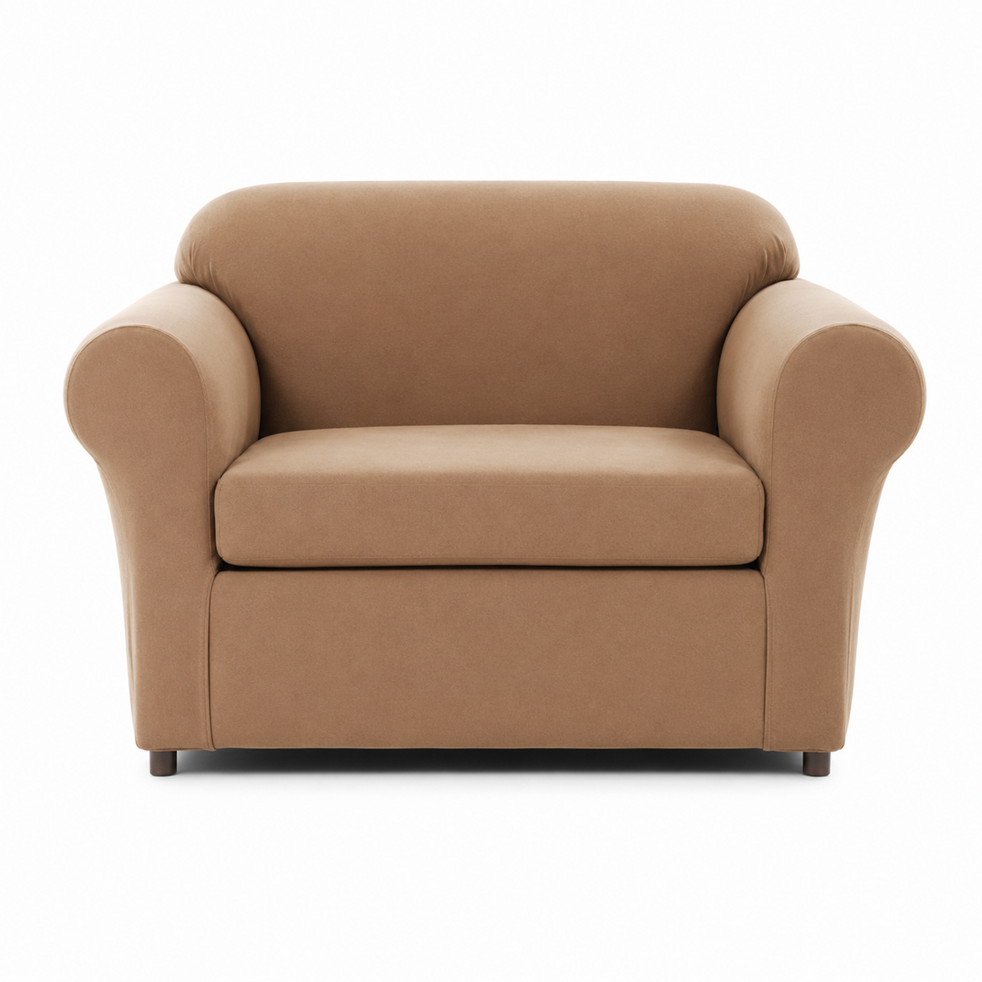 Chamois Two-Piece Stretch Slipcover