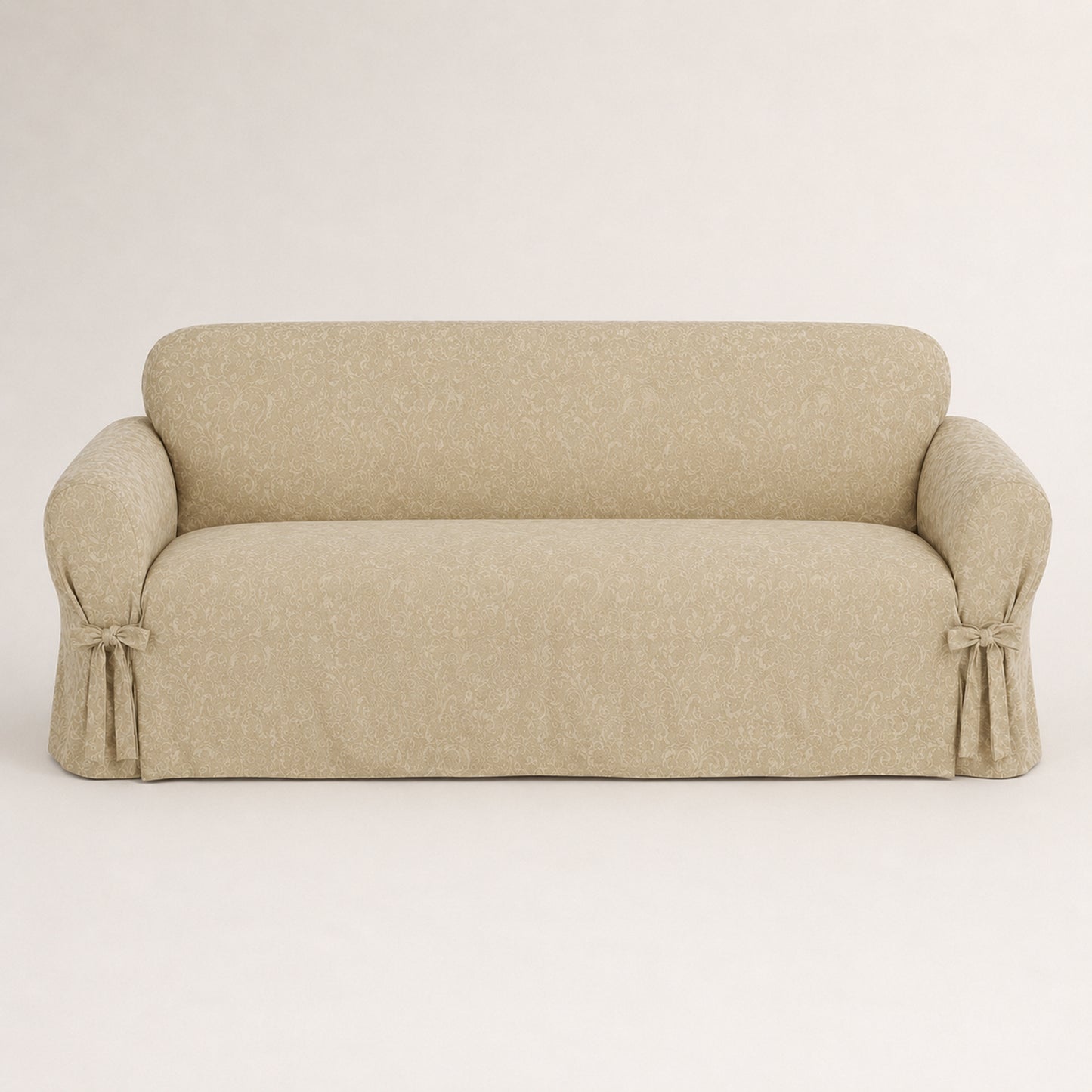 Catherine Jacquard One-Piece Chair Slipcover