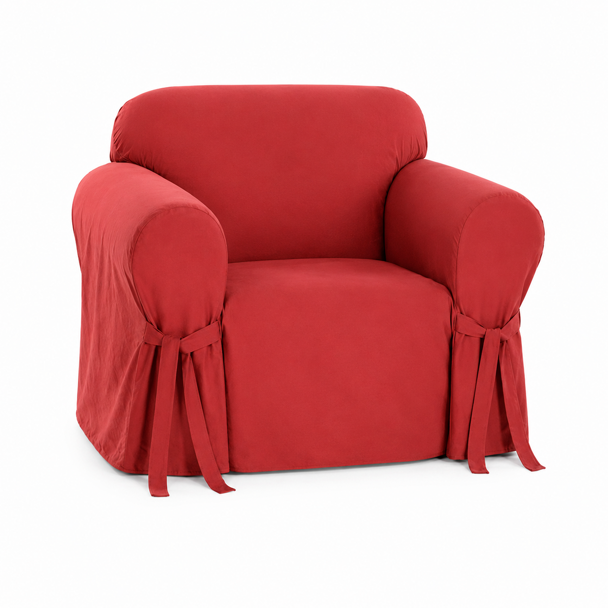 Cotton Duck One-Piece Slipcover