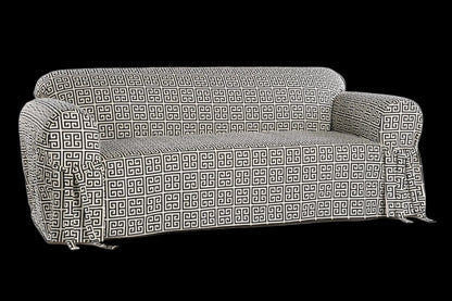 Roman Key One-Piece Slipcover