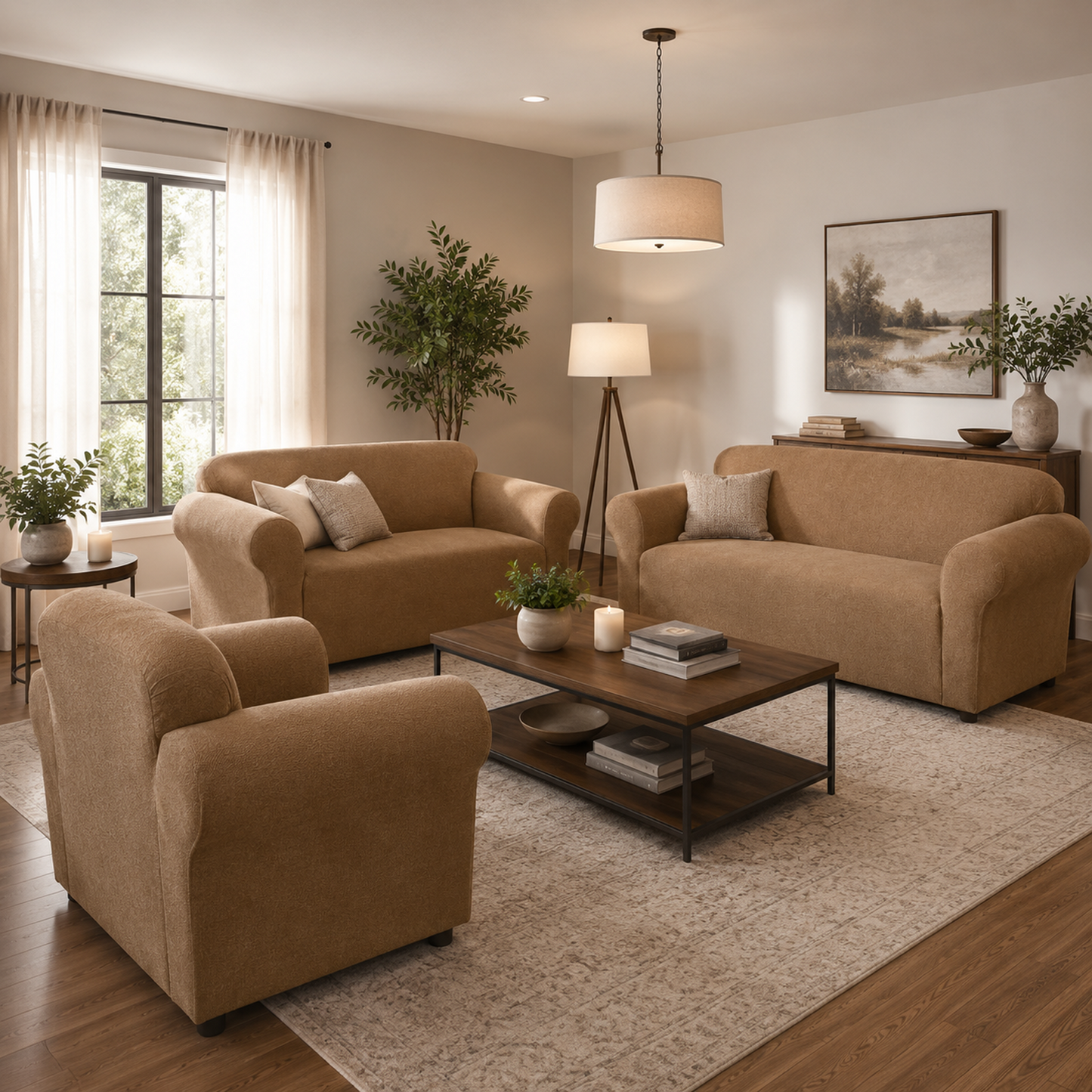 Snowball One-Piece Stretch Slipcover