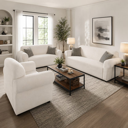 Snowball One-Piece Stretch Slipcover