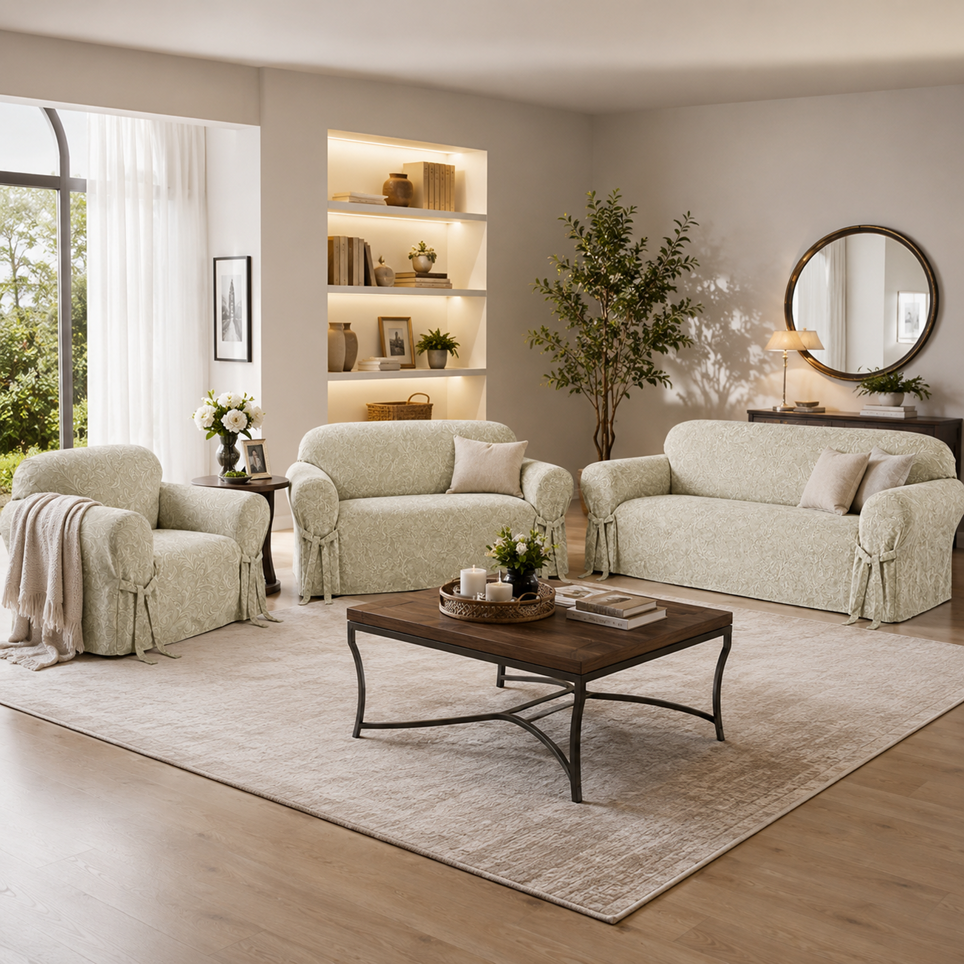 Kilkenny One-Piece Chair Slipcover