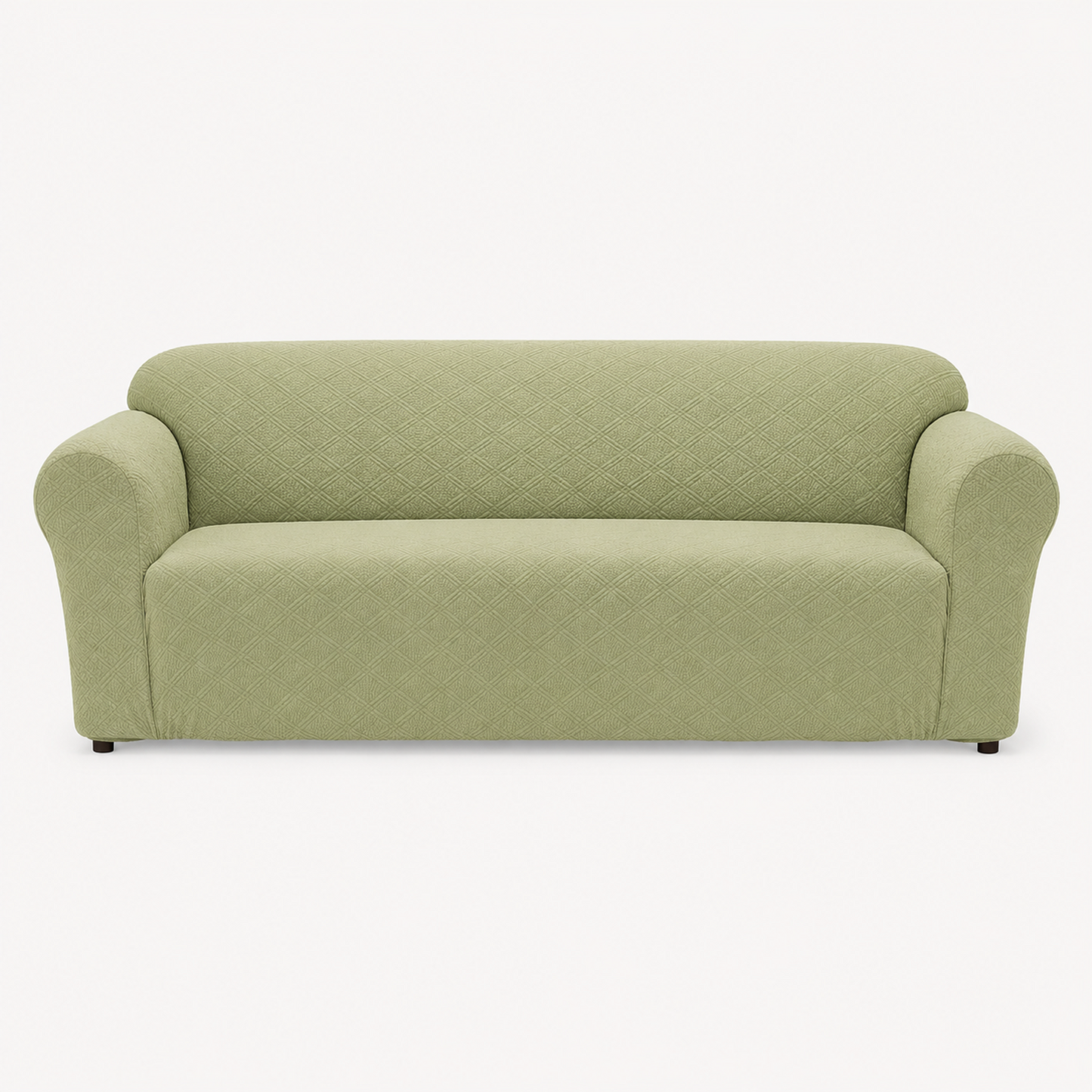 Double Diamond One-Piece Chair Stretch Slipcover