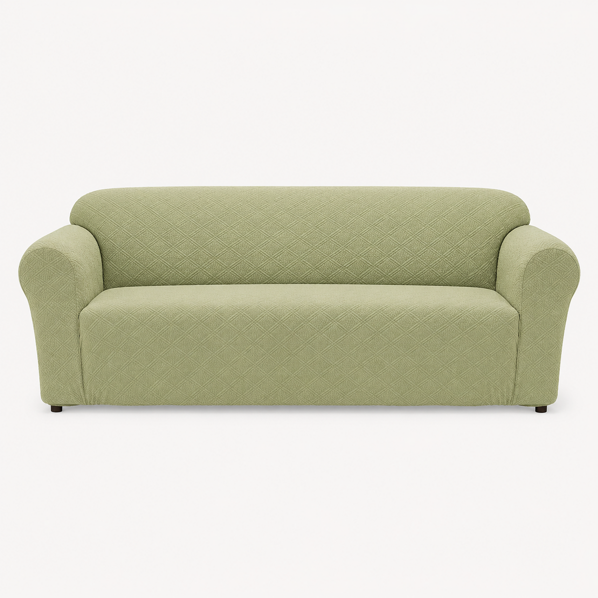Double Diamond One-Piece Chair Stretch Slipcover