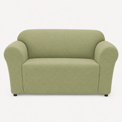 Double Diamond One-Piece Chair Stretch Slipcover