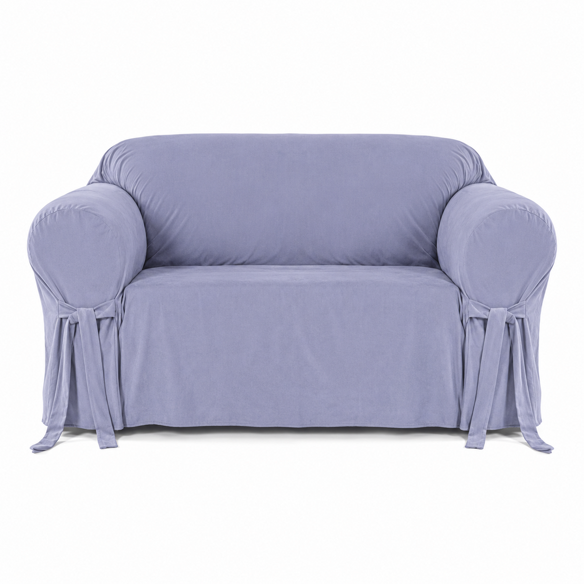 Ultimate Suede One-Piece Accent Chair Slipcover