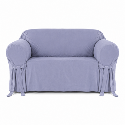 Ultimate Suede One-Piece Accent Chair Slipcover