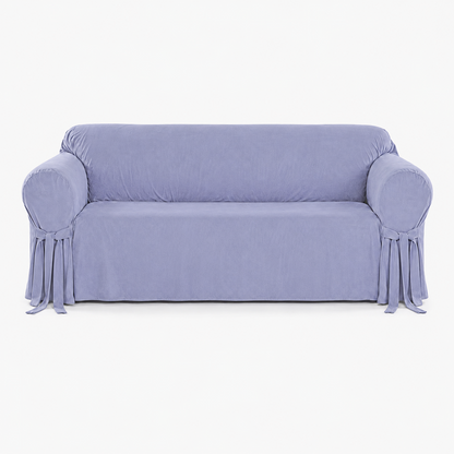 Ultimate Suede One-Piece Accent Chair Slipcover