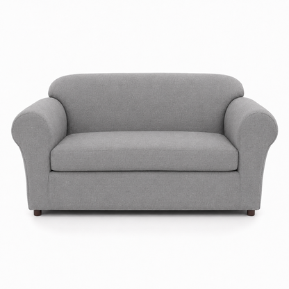 Chamois Two-Piece Stretch Slipcover