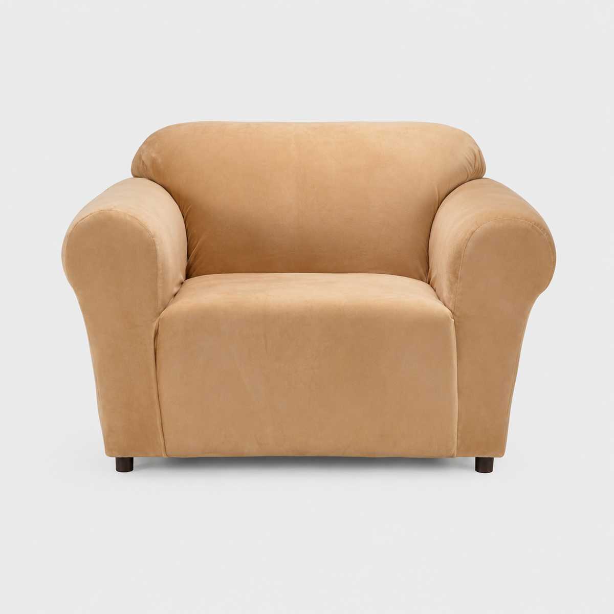 Mini Cord One-Piece Chair Stretch Slipcover