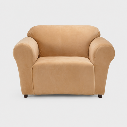 Mini Cord One-Piece Chair Stretch Slipcover