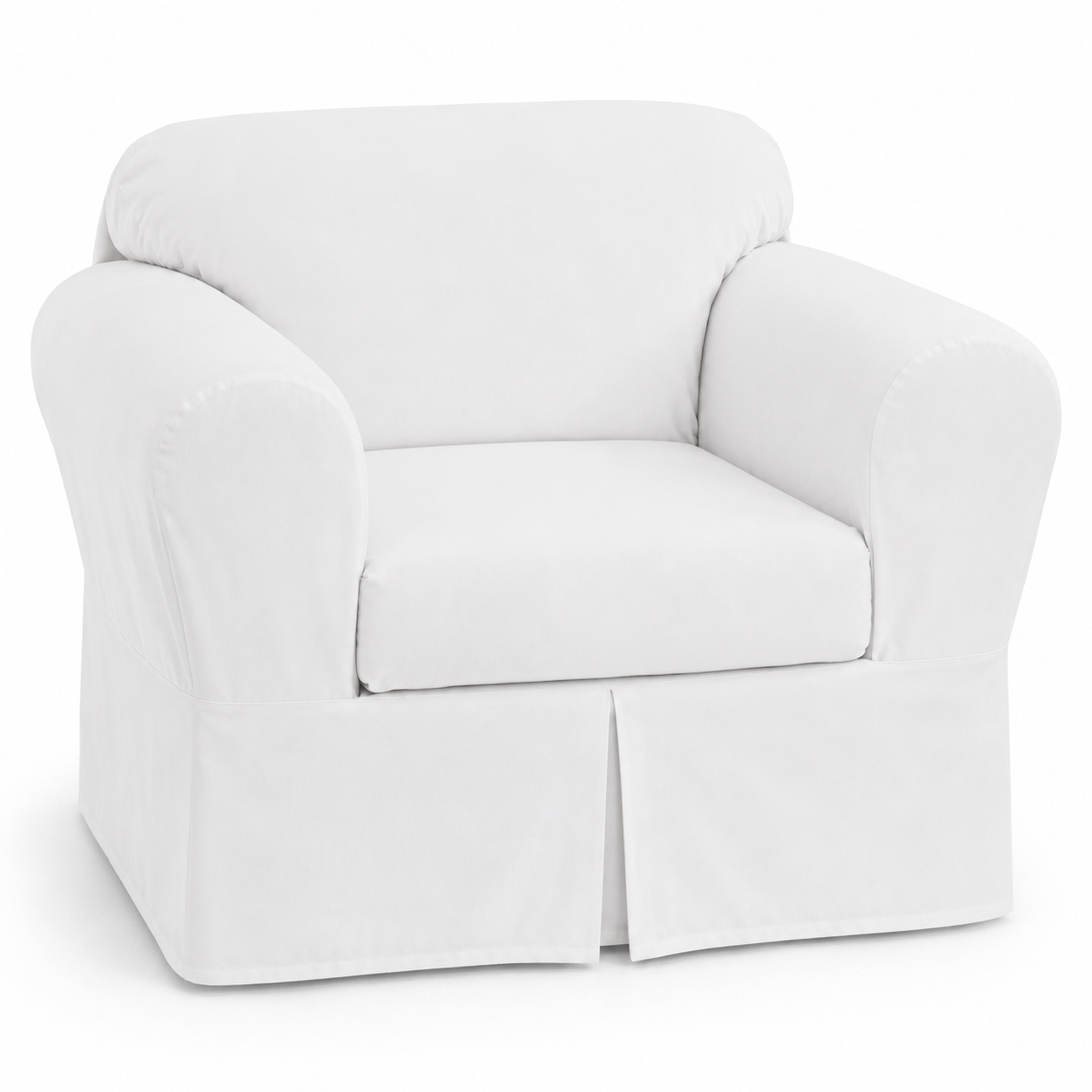 Twill Two-Piece Slipcover