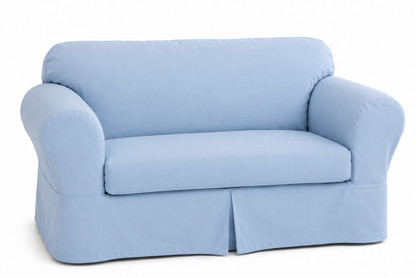Twill Two-Piece Slipcover