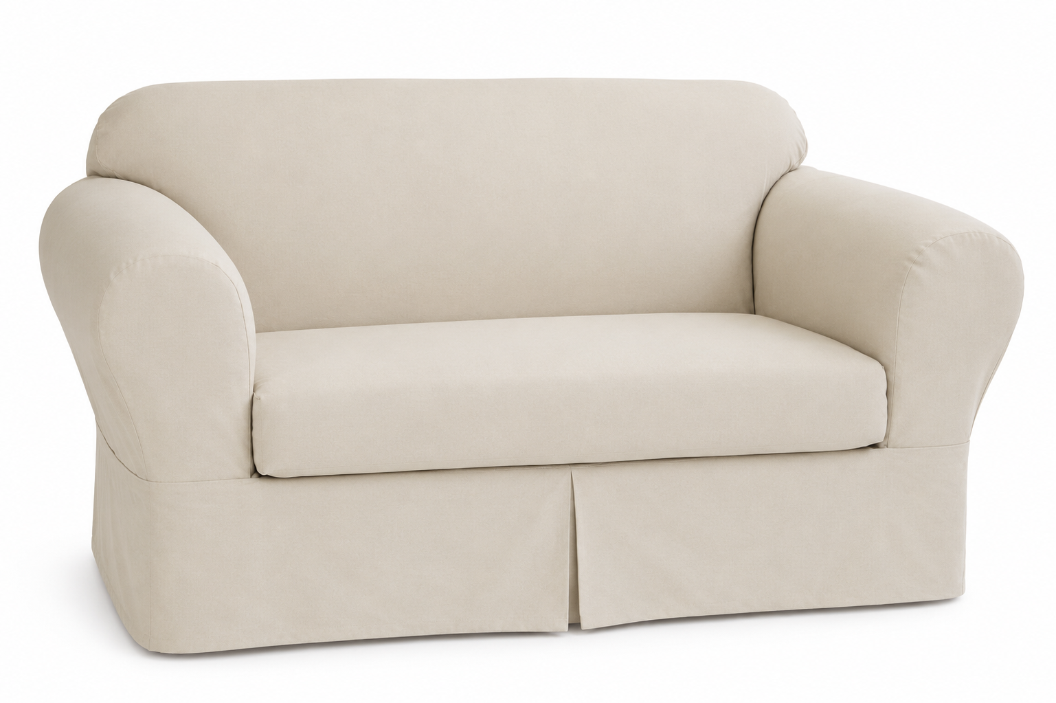 Twill Two-Piece Slipcover