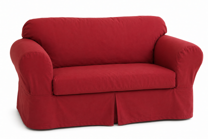 Twill Two-Piece Slipcover